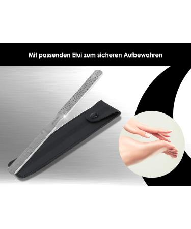 Professional Callus File & Rasp Set - Ultimate Foot Care Tool with Storage Case | Effective Callus Remover for Smooth Feet - Buy Online on GoSupps.com