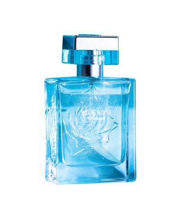 Rose Carved Eau Parfumes for Women and Men Exquisite Carved Rose Eau Toilette Long-Lasting Refreshing Light Perfumes with Rose Fragrances Improve Self Confidence 50ml (B 1pc)
