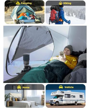 Bessport Mummy Sleeping Bag | 3-4 Season Extreme Cold Weather Adult Sleeping Bag | Ideal for Hiking, Travel, Outdoor Activities | Washable | 32-blue&grey - Buy Online on GoSupps.com