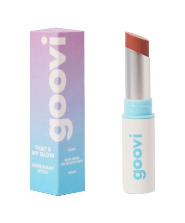 Goovi GOOVI That's My Glow Tinted and Nourishing Lip Balm with Marine Seaweed Extract - Nourishing and Shiny - 2.5g
