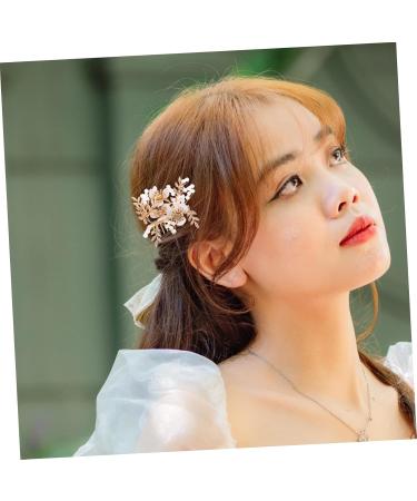 MAGICLULU Hair Comb Wedding Hair Clip Fairy Jewelry for Women Hair Accessories for Women Elegant Hair Accessory Wedding Hair Accessories Tiara Bride Hair Piece Rhinestones Zinc Alloy - Buy Online on GoSupps.com