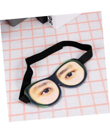 Funny 3D Glasses Eyeshade Sleep Mask for Kids | Minkissy Skull Hair Tie & Storage Bag | International Shipping - Buy Online on GoSupps.com