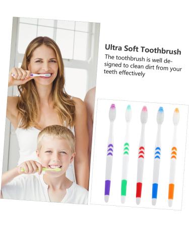 CliSpeed 60-Pack Extra Soft Disposable Travel Toothbrushes Vegan Manual Cleaning Brushes for Hotels & Travel - Buy Online on GoSupps.com