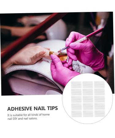 FRCOLOR 15sheets Nail Jelly Glue Manicure Fake Nails Glue Double Sided Nail Glue Jelly Glue Stickers Nail Glue Patches Manicure Tools Breathable Nail Glue Nail Gel Water Proof - Buy Online on GoSupps.com