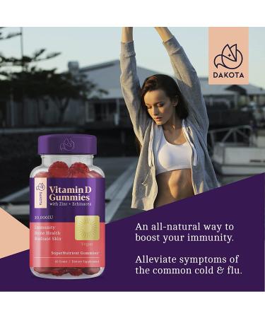 Fit Ox Immune Support Vitamin D3 Gummies 5000 IU - 2 Pack (60 Count) - Buy Online on GoSupps.com