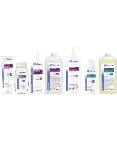  SORIFA Pack of 2 - HPderm Shower Gel - 2 in 1 body and hair - Dermo-protector - All skin and hair types - Oat protein - Frequent use - pH neutral soap-free - 1L bottle - Buy Online on GoSupps.com