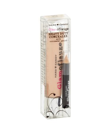 Hard Candy Glamoflauge HEAVY DUTY CONCEALER with pencil (LIGHT color)