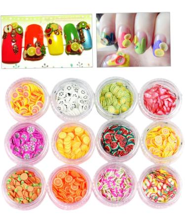Beavorty 2 Sets resin kits nail fruit slices fruit slices nail art nail decor polymer clay fruit slices for resin nail art polymer slices nail art DIY kits charm sticker 3d - Buy Online on GoSupps.com