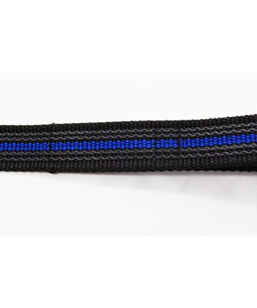 Twinkys Dog Style Tow Leash - 40m Rubberized for Dogs up to 50kg | Made in Germany - Black & Blue 20mm Width - Buy Online on GoSupps.com