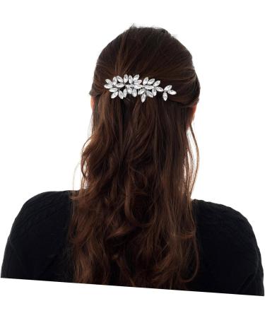 PLAFOPE Crystal Hair Accessories Decorative Hair Side Comb Wedding Hair Side Comb Decorative Hair Comb Wedding Hair Accessories for Brides Wedding Hair Comb for Bridal Rhinestone Hair Comb - Buy Online on GoSupps.com