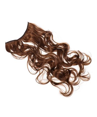 Angoily Wavy Hair Extensions Fluffy Hair Extensions Curly Wigs Rhinestone Hat Curly Hair Crown Bows for Girls Evil Eye for Car Clip in on Hair Extensions High Temperature Wire Extend Curls