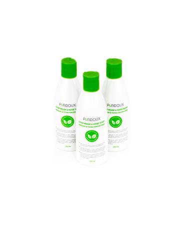 PURDOUX CPAP Cleaning Soap for Hose and Mask (3 Bottle 250mL/8.04 oz Pack) (Green Tea and Mint Scent)