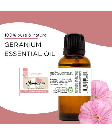 100% Pure Essential Oil- Geranium 10ml by Greenals - Buy Online on GoSupps.com
