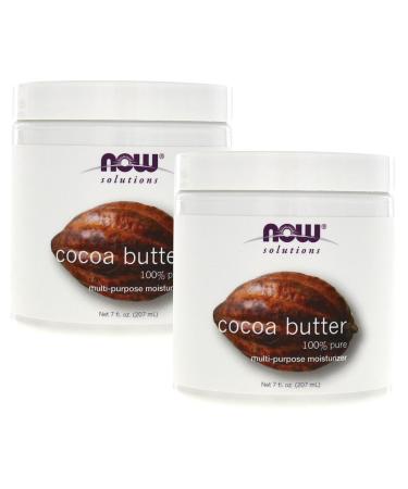 Now Foods Cocoa Butter (100% Pure) - 7 oz. (pack of 2)