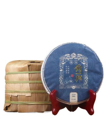 HQZM Yunnan Yibang Tribute Tea 200g Early Spring Old Tree Material Puerh Raw Tea Choice of Quality