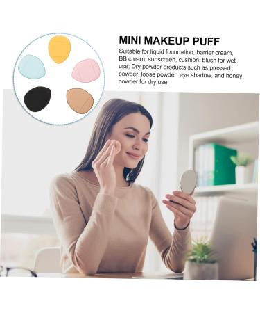 1 Set of 5 Finger Puff Fluffy Makeup Puff Powder Foundation Puff Makeup Powder Puff Makeup Puff Face Sponges Powder Puff Make-Up Face Powder Puff Small - Buy Online on GoSupps.com