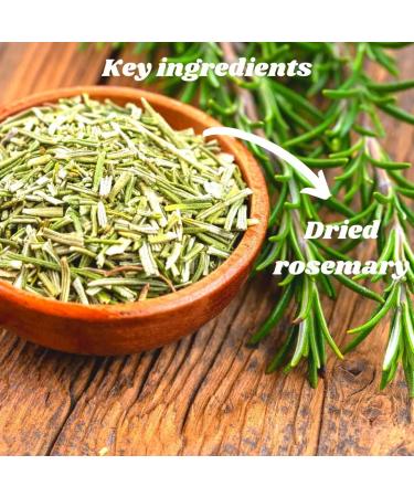24 Karat Namo Organics - Rosemary Dried Leaves - 50 Gm - For Hair Growth & Rosemary Leaf Tea - Organic Dry Herb (50 Gm) - Buy Online on GoSupps.com