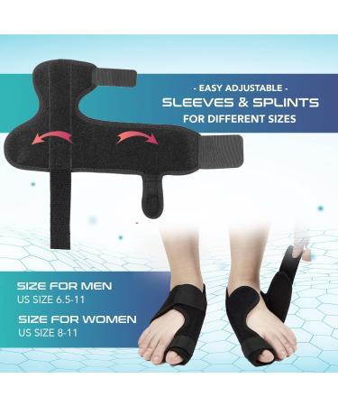Bunion Corrector Orthopedic Big Toe Separator for Men & Women - Bunion Relief & Straightening Splint for Hallux Valgus Foot Care - Buy Online on GoSupps.com