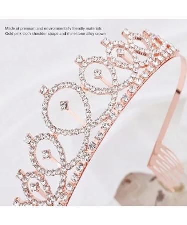 Birthday Queen Sash Tiara Kit Beautiful Birthday Crown Sash for Women Girls Birthday Party Favors Set 14 - Buy Online on GoSupps.com