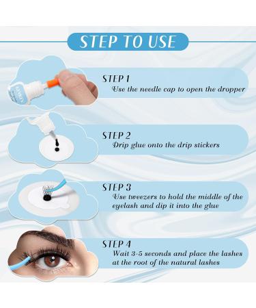 5ml Black Individual Lash Glue for DIY Lash Extensions | Waterproof & Long-Lasting Cluster Lash Adhesive | Self-Application | 48 Hours Wear | Mild Formula - Buy Online on GoSupps.com