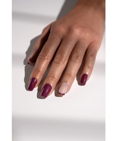 Nail HQ Pretty In Plum Square Nails - Buy Online on GoSupps.com