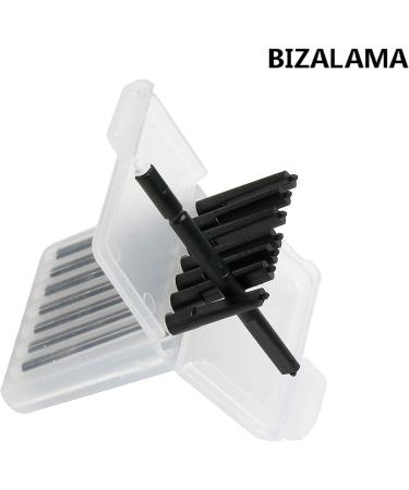 Wax Guard Filter Ear Wax Cleaning Tool for Phonak, Widex, and Resound Hearing Aids - 80 Filters (Black 10 Pack) - Hear Clear Cleaning Kit Accessory - Buy Online on GoSupps.com
