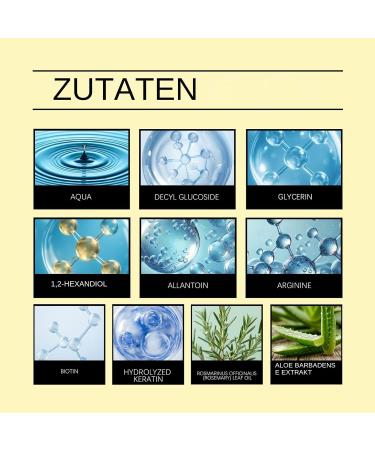  Generisch Moisturizing Shampoo - Rosemary moisturizing and thickening scalp shampoo - Nourishing shampoo for families men women adults home travel etc. - Buy Online on GoSupps.com