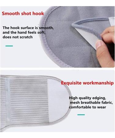 Adjustable Back Bandage for Men/Women | Compression Waist Belt for Herniated Discs & Sciatica Pain Relief | Lower Back Support Belt - Black M - Buy Online on GoSupps.com