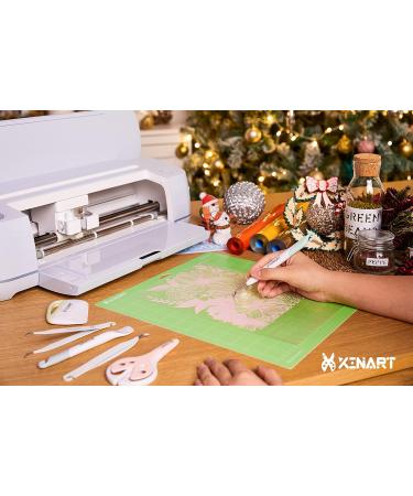 Xinart 12x12 Inch Cutting Mat Variety Pack for Cricut Maker 3 and Explore 3 - Green Blue Purple Adhesive Mats - Replacement Cutting Mats for Cricut - 3 Pack - Buy Online on GoSupps.com