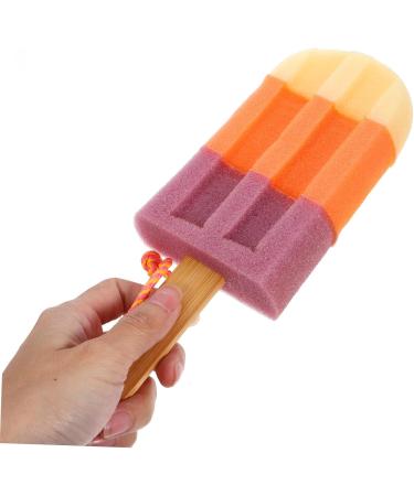 Baluue 3Pcs Ice Cream Shaped Bath Ball Sponge | Exfoliating Body Scrub | Perfect for Showers | International Shipping Available - Buy Online on GoSupps.com