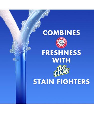 Buy Arm & Hammer Liquid Laundry Concentrate with OxiClean - Fresh Scent 122.5 Fl Oz (Pack of 4) | International Shipping Available - Buy Online on GoSupps.com