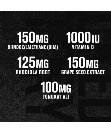 Jacked Factory Testosterone Booster for Men | Estrogen Blocker with Tongkat Ali - Androsurge Anti-Estrogen + Primasurge Natural Test Booster - for Muscle Growth Vitality Energy 60 Day Supply - Buy Online on GoSupps.com