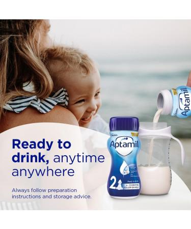  Aptamil Aptamil 2 Follow On Baby Milk Formula 6-12 Months 200 ml - Buy Online on GoSupps.com