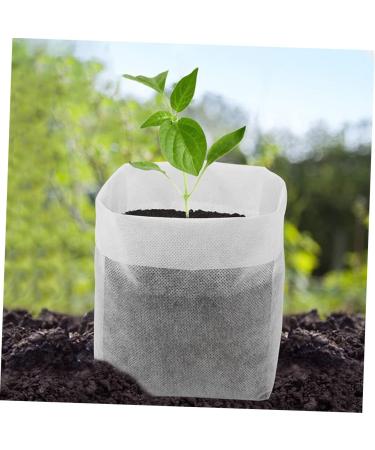 Milisten 100pcs Bag Houseplants Nonwoven Plant Pot Nursery Bag Indoor Tea Bag - Buy Online on GoSupps.com