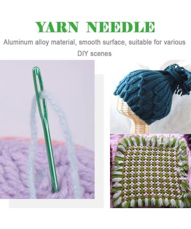 10Pcs Large Big Eye Yarn Darning Tapestry Needles Set with Aluminum Storage Tube - Buy Online on GoSupps.com