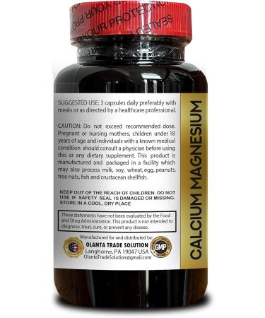Daily Nutrient Support: Calcium Magnesium Boron & Vitamin D3 Vegan Friendly Clean Ingredients | 1 Bottle 150 Counts - Buy Online on GoSupps.com