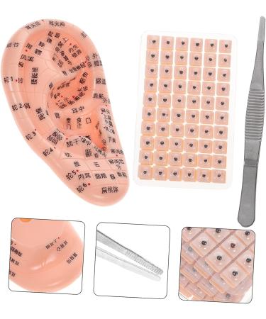 Hemoton 2 Sets Auricular Tools Model Kits - Ear Pressure Relief Magnetic Beads Stickers - Disposable Silicone Pe Aluminum Alloy Press Paste - Buy Online on GoSupps.com