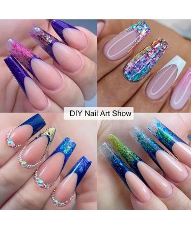 LOVCARRIE 96 PCS Dual Forms French Silicone Mold for Nails - Nail Sticker and Line Guide Tape for Poly Gel Extensions - Buy Online on GoSupps.com