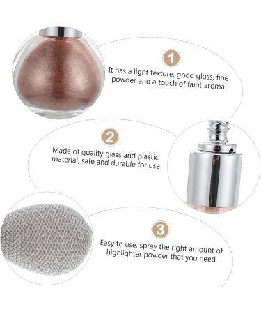 FOMIYES 2pcs Spray Glitter Highlighter Spray Bottles Hair Glitter Spray Powder Sprayer Body Hair Spray As Shown 2x2pcs 7.5x6cmx2pcs - Buy Online on GoSupps.com
