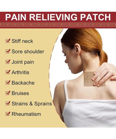 Pain Relieving Chinese Tiger Patch for Shoulder, Back, Knee, Joint & Muscle - 10 PCS - Buy Online on GoSupps.com