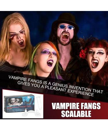 Reusable Halloween Fangs for Children and Adults Zombie Teeth Prop for Halloween Cosplay Carnival Role Play Accessories - Buy Online on GoSupps.com