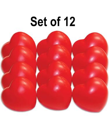 Firm Foam Heart Hand Exerciser Set of 12 12 Count (Pack of 1) Heart - Buy Online on GoSupps.com