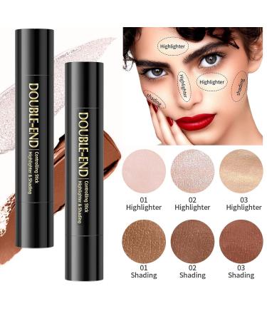 Contour Pencil Highlighter & Concealer Stick - 50ml Contouring Makeup | International Shipping - Buy Online on GoSupps.com