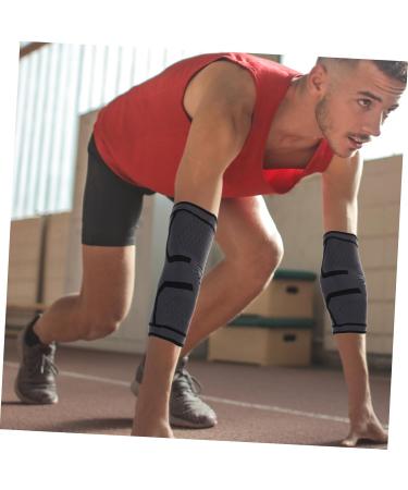 Elastic Elbow Brace for Tendonitis - Cycling & Fitness Sleeve for Arm Support | 1 Pair Bike Stand Compatible - Buy Online on GoSupps.com