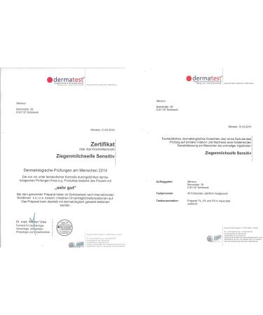 Skineco Natural Soap Sensitive | Sustainable Goat's Milk Soap | Solid Shower Gel | Piece of Soap for Dry Sensitive Skin | Body Soap | Hand Soap | - Buy Online on GoSupps.com