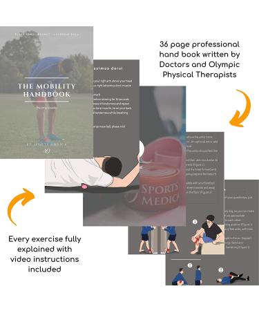 Sports Medica Doctor Developed Lacrosse/Peanut Massage Balls for Trigger Point Therapy and Injury Recovery - Includes Free Mobility Handbook and Video Series - Black Peanut Ball - Buy Online on GoSupps.com