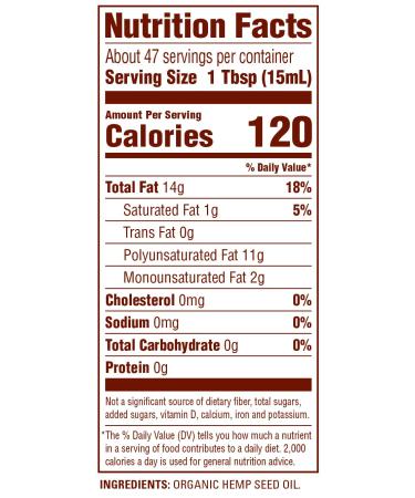 Nutiva Organic Cold Pressed Hemp Oil 24 fl oz - Pure, Natural & Nutritious - Buy Online on GoSupps.com