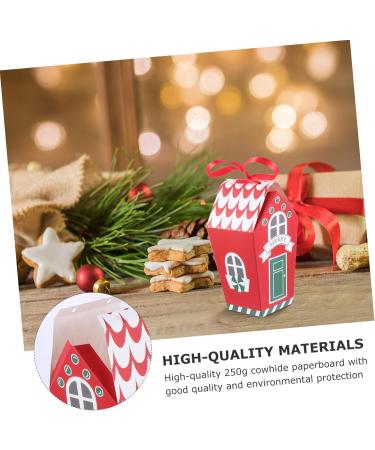 ifundom 20 Pcs Nougat Chocolate Christmas Sto Christmas Candy Bags Container Dessert Food 19.5x9.5x7cmx2pcs Redx2pcs - Buy Online on GoSupps.com