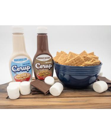 Marshmallow Flavored Cerup Syrup for Cereal - Fun and Tasty Breakfast Idea for Kids and Adults - Various Flavors Available - Buy Online on GoSupps.com
