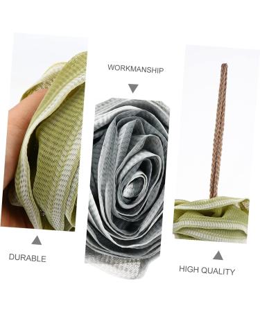 Shop Housoutil 3pcs Rose Bath Balls - Natural Body Sponge & Shower Scrubber | Bubble Maker & Back Scrubber for Luxurious Bathing Experience - Buy Online on GoSupps.com